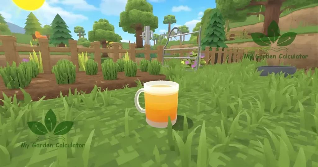 How To Make Sweet Tea In Grow A Garden Roblox