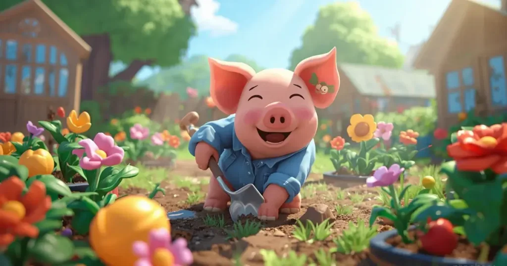 How to grow pig in grow a garden
